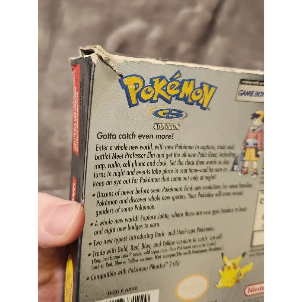 Pokémon: Silver Version (Nintendo Game Boy Color, 2000)